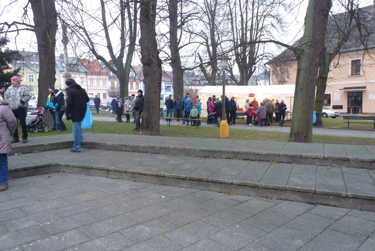 Mikuláš a rozsvěcení vánočního stromu 3.12.2017 Zábřeh