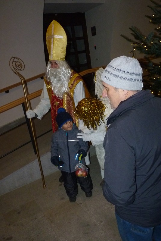 Mikuláš a rozsvěcení vánočního stromu 3.12.2017 Zábřeh